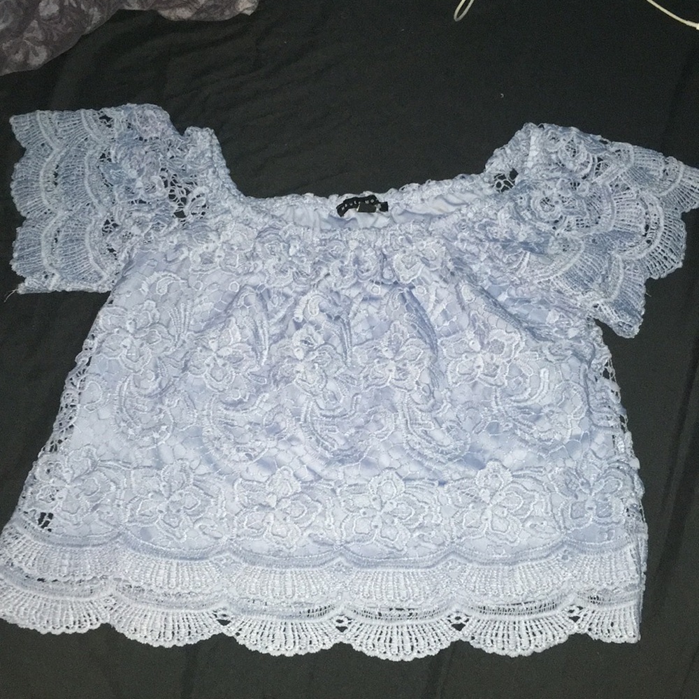 Off the shoulder blouse